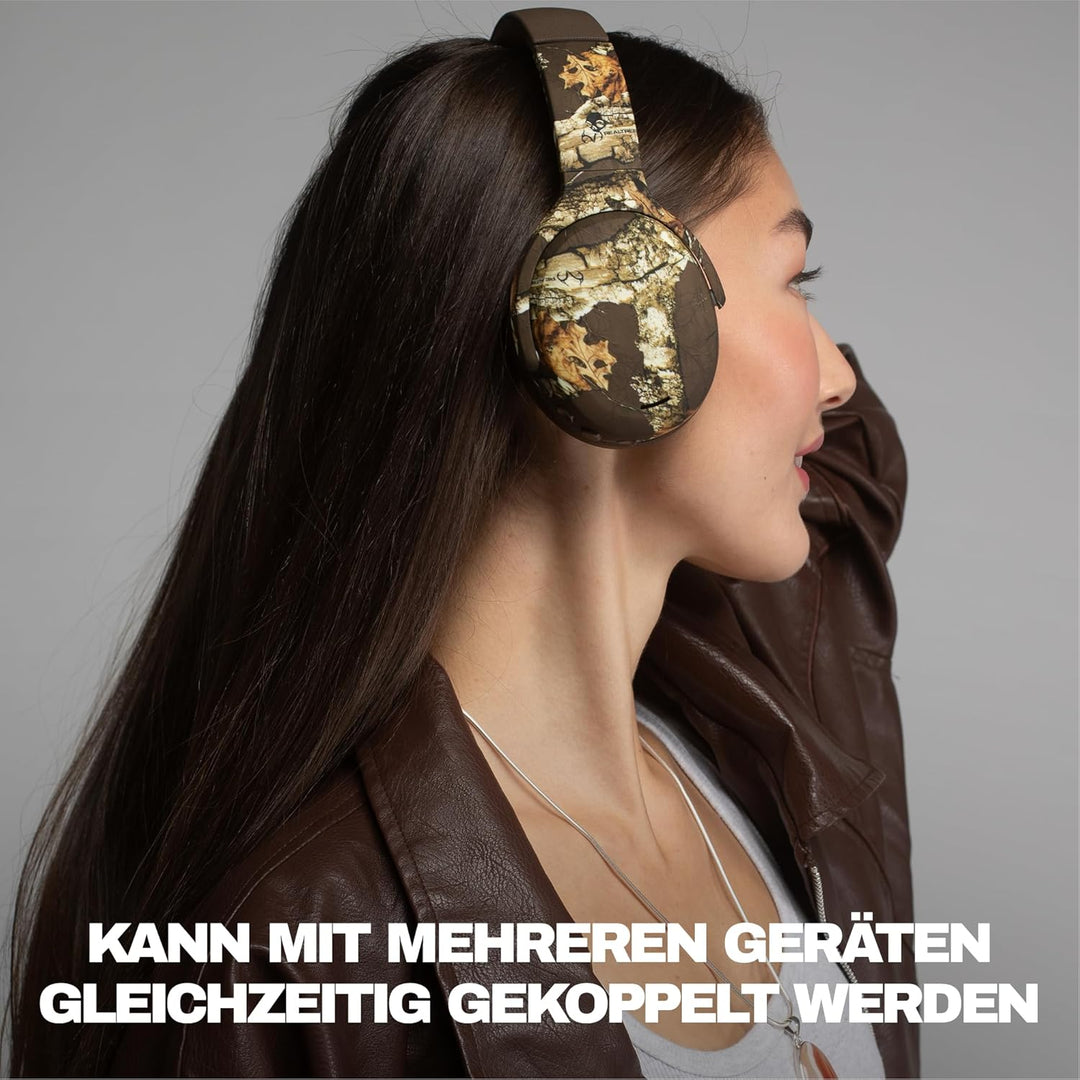Skullcandy Crusher ANC 2 Wireless Bluetooth Over-Ear-Kopfhörer, Multisensorischem Bass, Active Noise