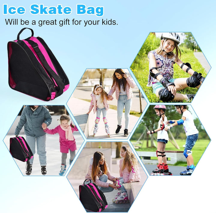 SLTAXAR Rollschuh Tasche Inliner Tasche Kinder Skatertasche Schlittschuhe Tasche für Inliner Ice Ska
