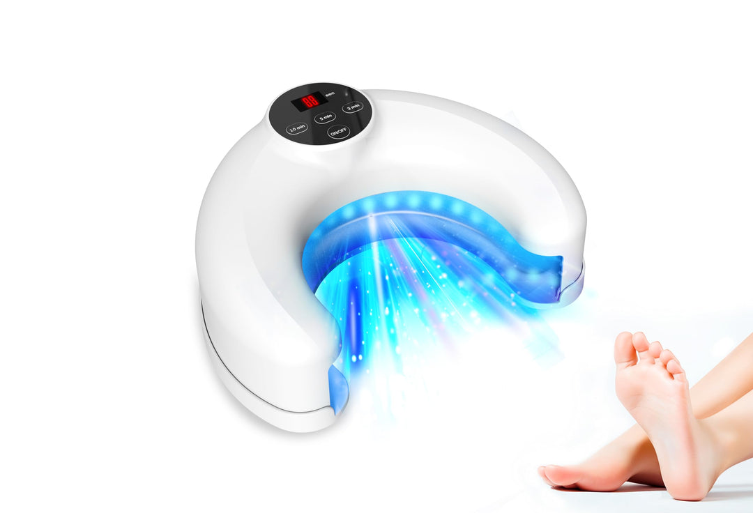 Tragbares Nagel Lasergerät, Lichttherapiegerät zur Nagelpflege und -reinigung, Heimnutzung Nagelpfle