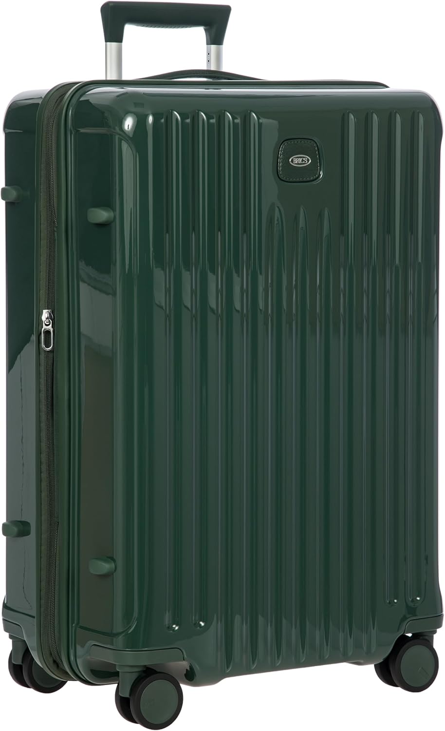 Brics Positano - 4-Rollen-Trolley M 69 cm erw. Emerald Green, Emerald Green