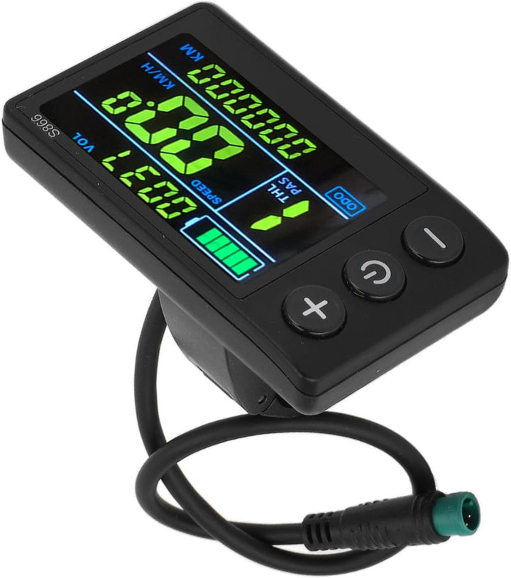 LCD-Display für Elektrofahrräder, S866 ebikesDisplay, Bedienfeld, Wasserdicht, 5-polig, für Elektror