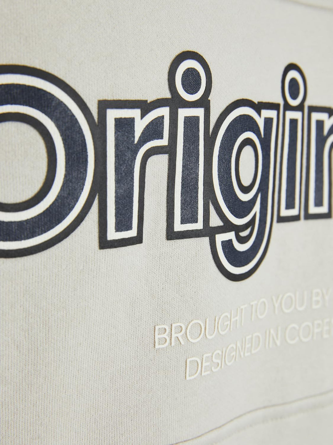 JACK & JONES Jungen Jorlakewood Sweat Crew Neck Bf Jnr Sweatshirt 140 Moonbeam/Detail:jj Print / Loo