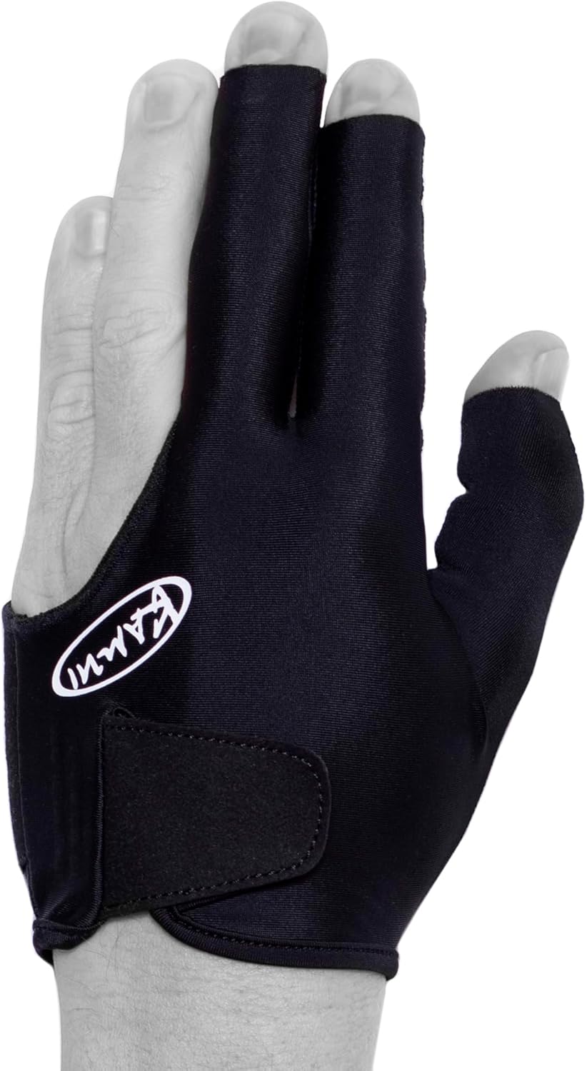 KAMUI Billardhandschuh QuickDry für linke Hand, Schwarz XL, XL