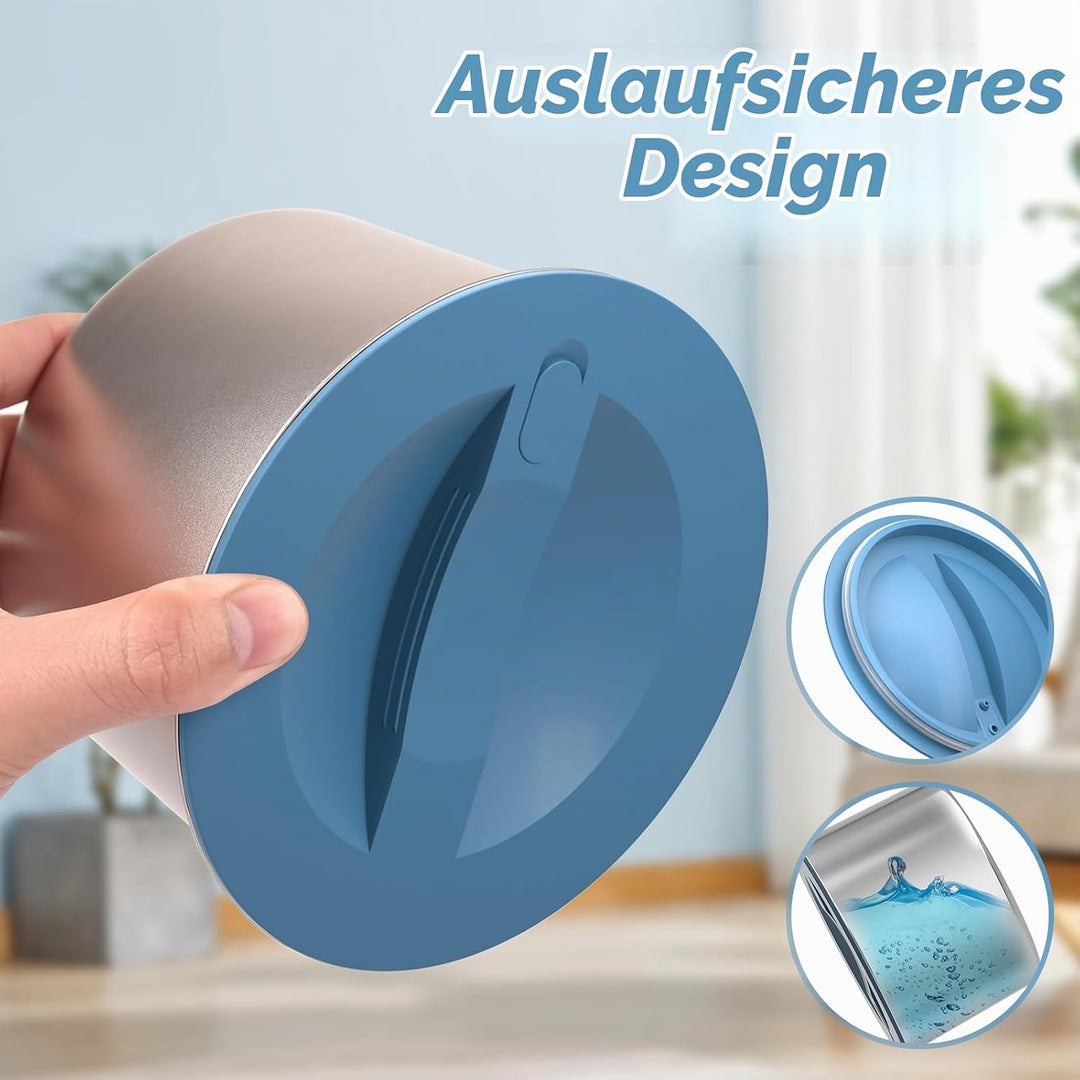 100W Elektrische Lunchbox Erwachsene, 1.2 L Thermo Lunch box mit Besteck und Isolierter Lunchbeutel,