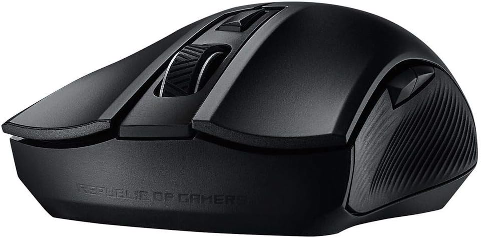ASUS ROG Strix Carry kabellose optische Gaming-Maus (duale Drahtlos-Konnektivität über 2,4GHz RF ode