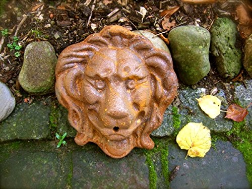 Antikas - Wasserauslauf Löwenkopf Wasserspeier Löwe für Wandbrunnen Brunnen Zubehör Speier