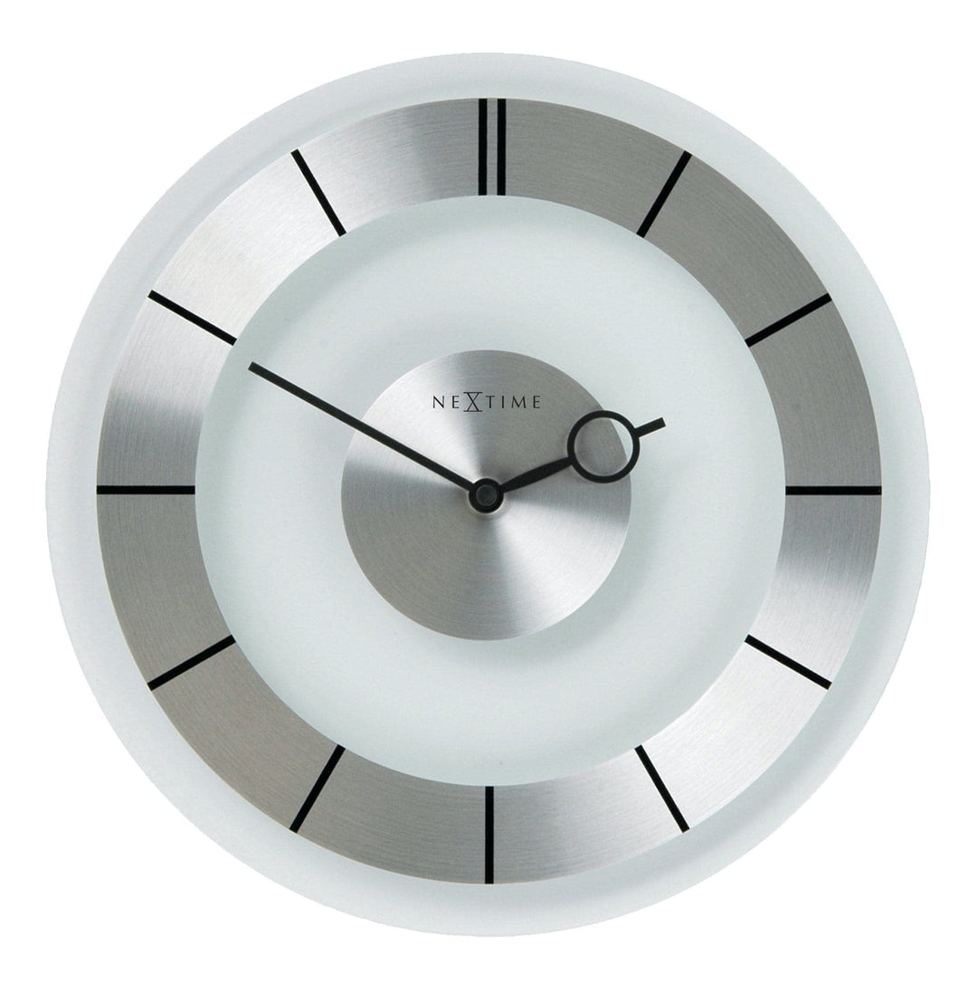 NeXtime NT2790 Retro Wanduhren, Metall und Kunststoff, Glass, Ø 31 cm
