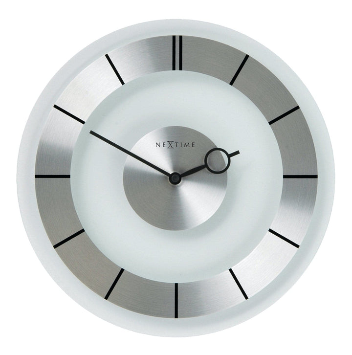 NeXtime NT2790 Retro Wanduhren, Metall und Kunststoff, Glass, Ø 31 cm