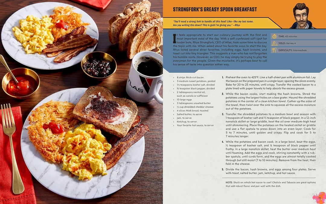 Eat the Borderlands: One Loader Bot's Culinary Tour Through Pandora and Beyond!, Gebundenes Buch