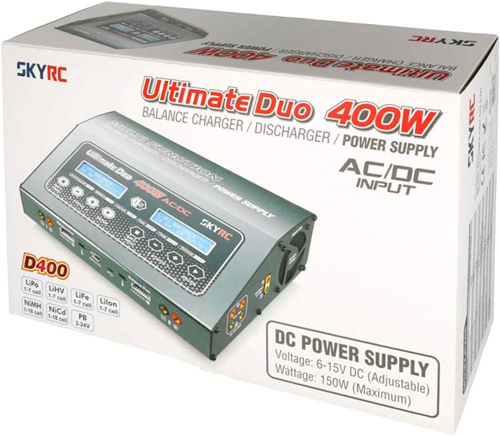SkyRC Ultimate Duo D400 AC/DC Charger