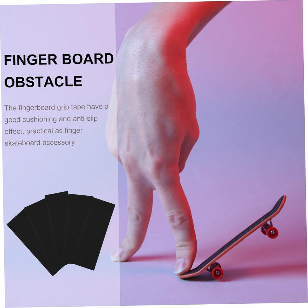 5 Sets Grip Tape Robustes Rutschfestes Schaumstoffband Für Finger-Skateboard-Spielzeug Einfach Anzuw