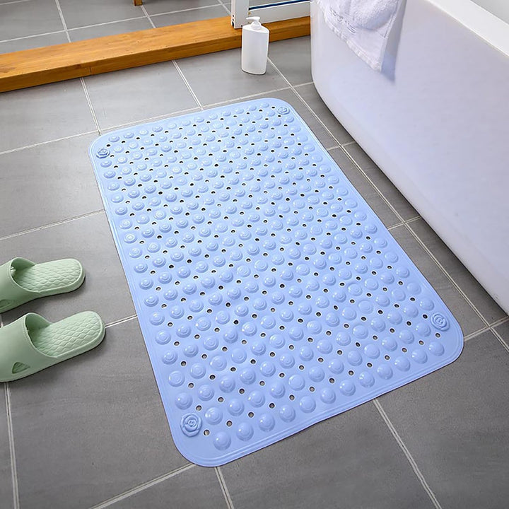 Duschmatte rutschfest 60x90cm,Antirutschmatte Dusche mit Saugnäpfen,Duscheinlage rutschfest mit Abla