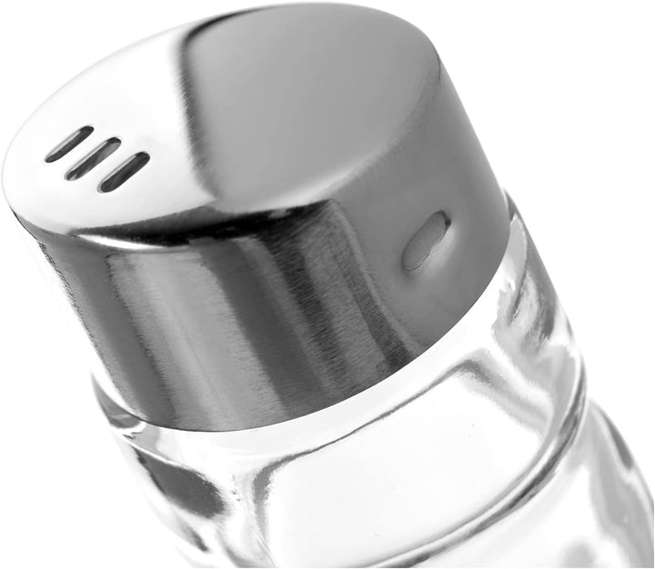 Westmark Universalstreuer, 12 Stück, Fassungsvermögen: je 40 ml, Glas/Rostfreier Edelstahl, Wien, Si