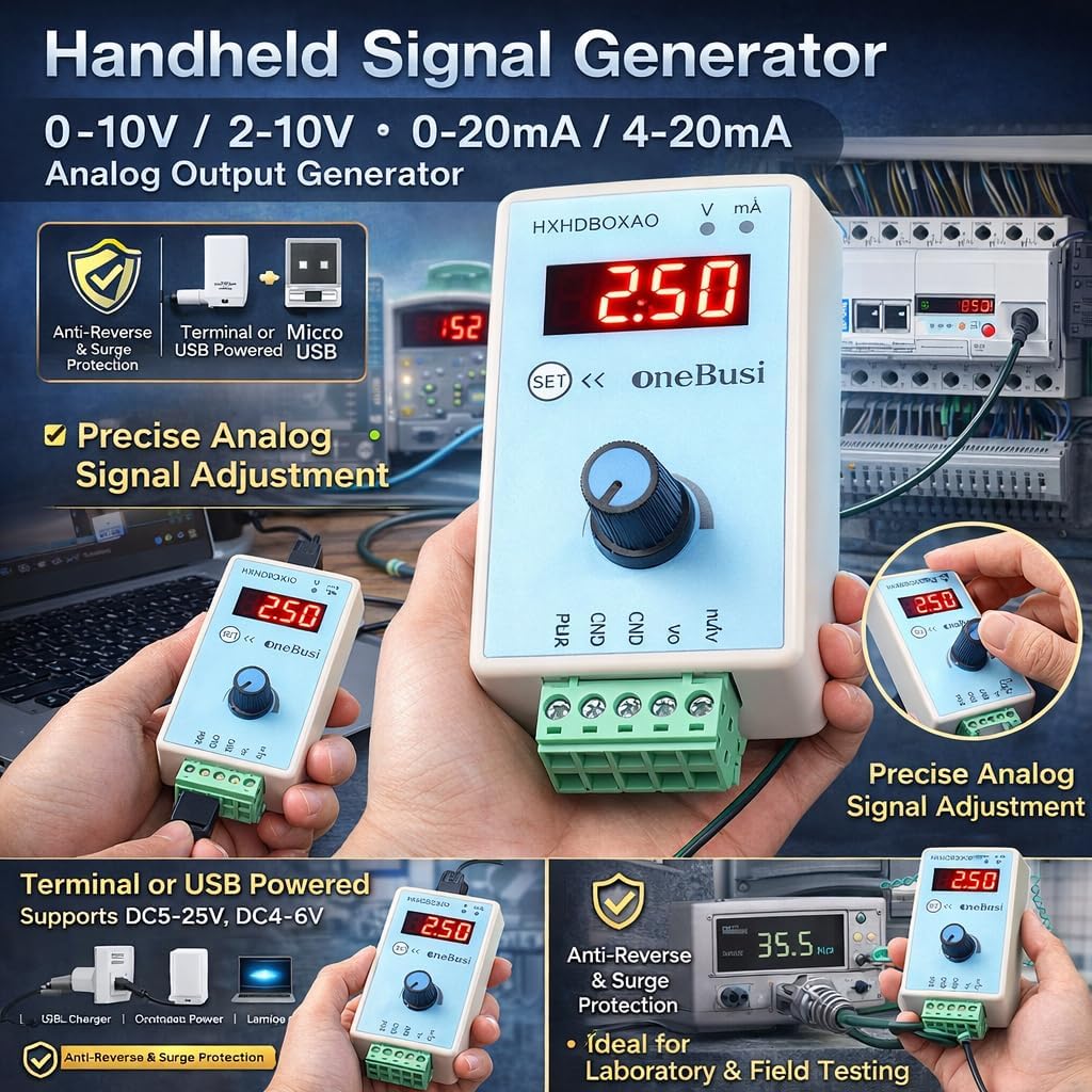 Digitaler Signalgenerator Handheld-Analogausgang Digitaler Signalgenerator 0‑10 V/2‑10 V 0‑20 MA/4‑2