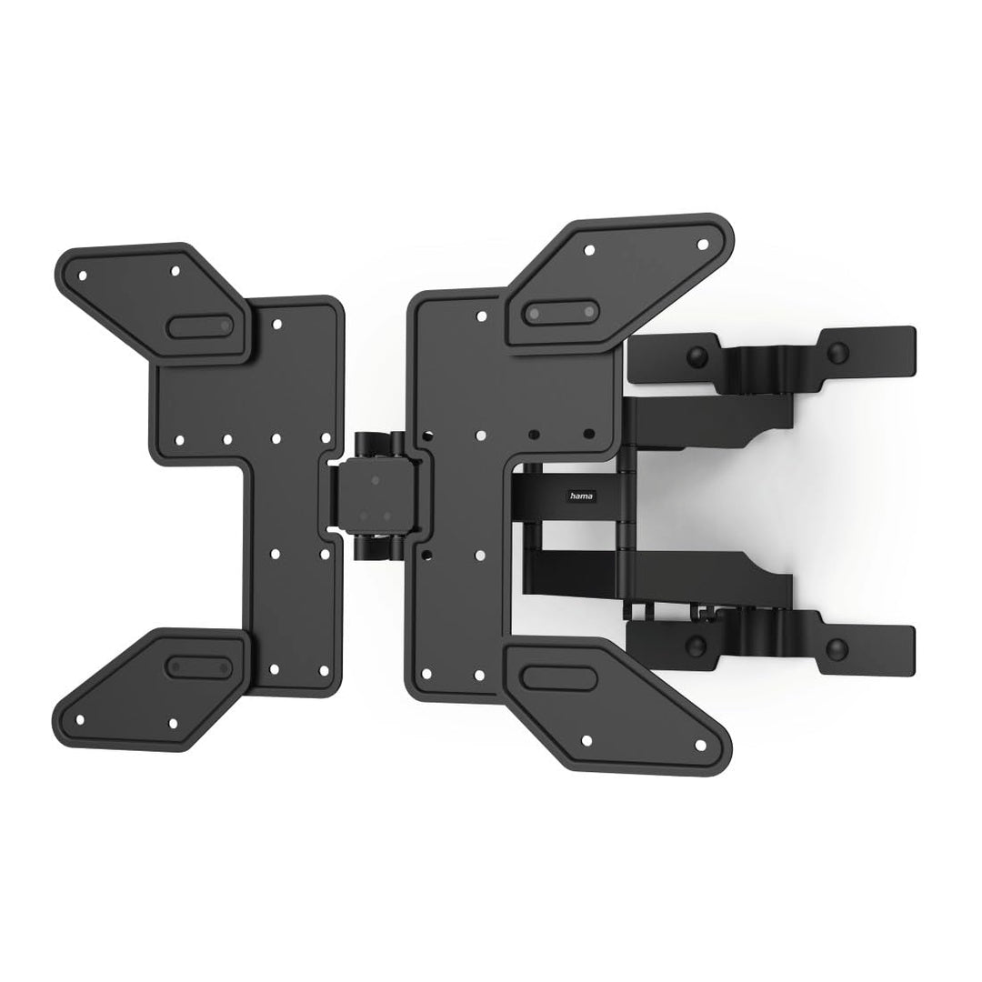 Hama TV Wandhalterung schwenkbar, neigbar, Slim (TV Halterung 37-90 Zoll, VESA 100x100 bis VESA 600x