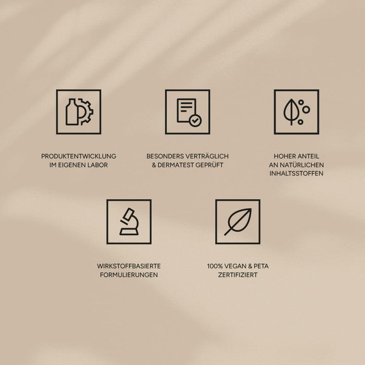 JUNGLÜCK Peptide Wimpernserum Ohne Hormone - Vegan | Für lange und dichte Wimpern und schöne Augenbr