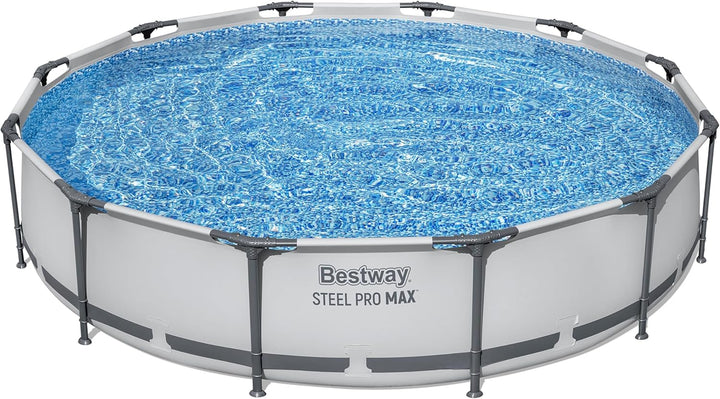 Bestway Steel Pro Max™ Frame Pool-Set, rund, mit Filterpumpe 366 x 76 cm, 366 x 76 cm