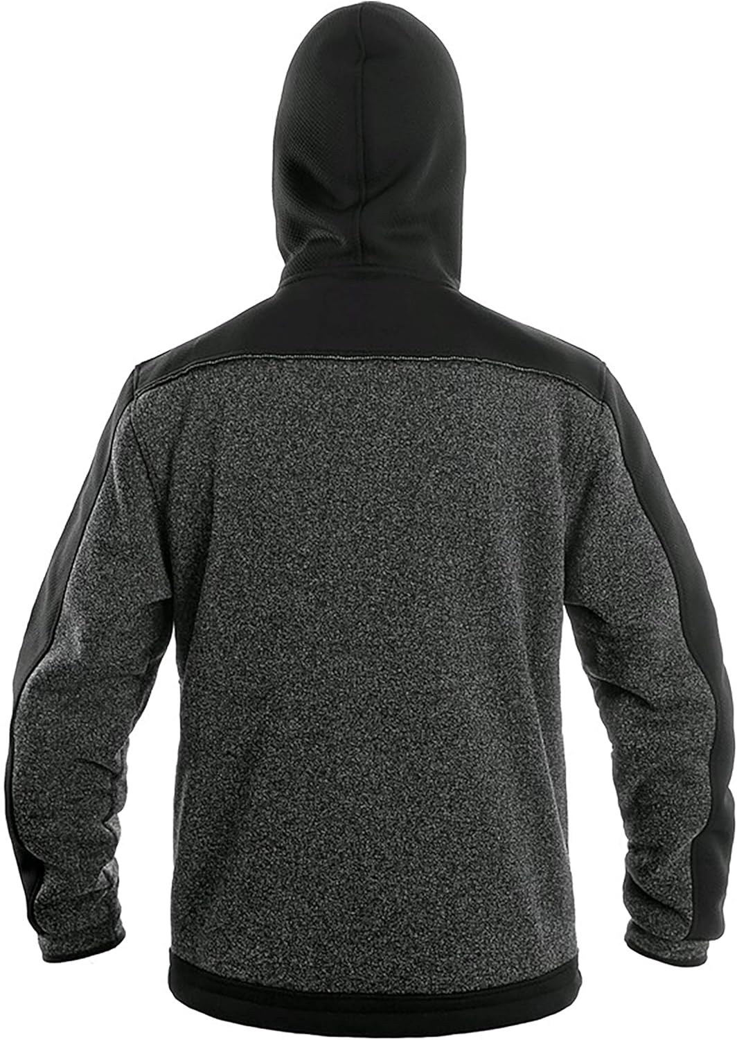 CANIS CXS Indianapolis Fleece Jacke Herren Fleeceisolierte Arbeitsjacke mit Kapuze, Reissverschluss,