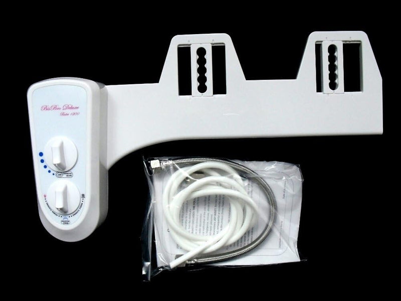 BisBro Deluxe Bidet 1200 | Dusch-WC zur optimalen Intimpflege | Einfach unter dem Klodeckel installi