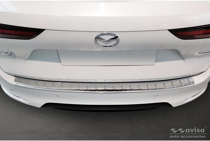 Avisa Edelstahl Heckstossstangenschutz kompatibel mit Mazda CX-60 2022- 'Ribs'