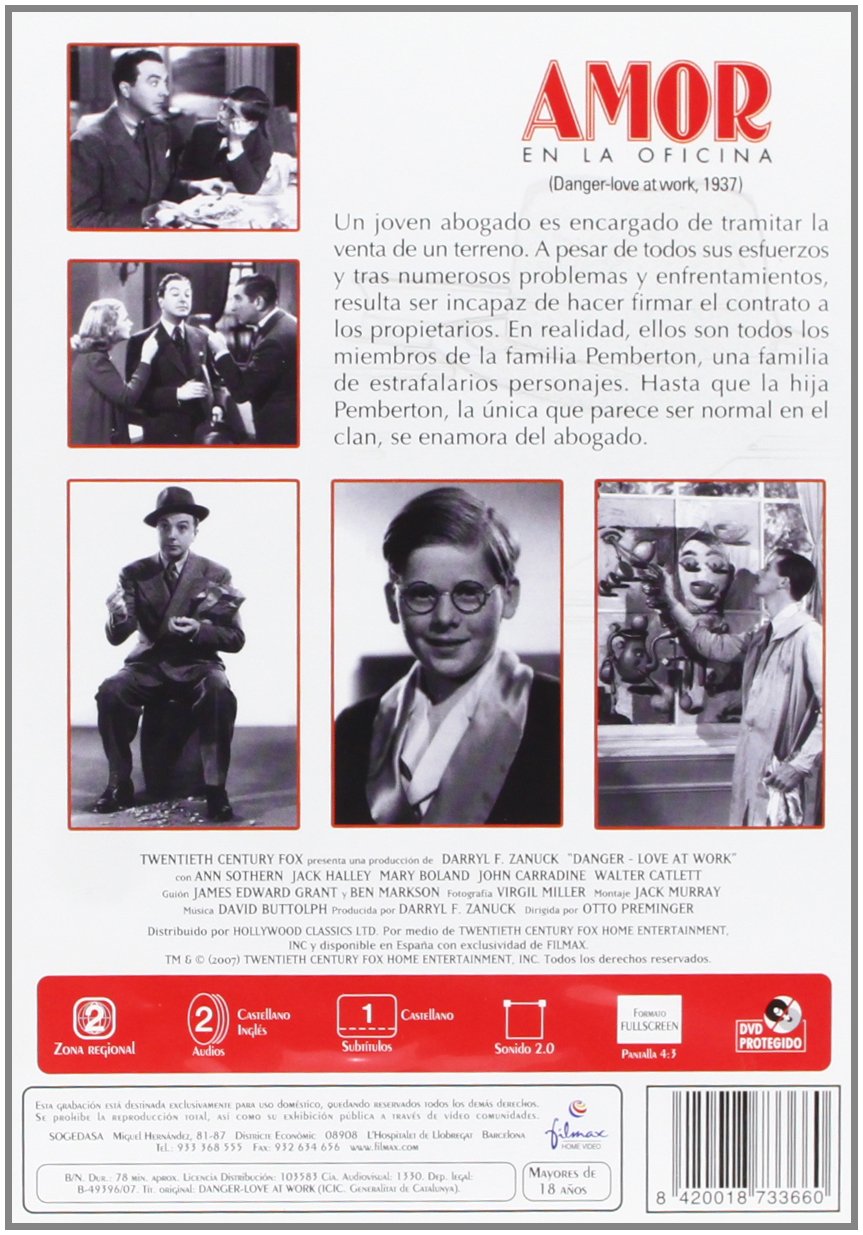 Danger-Love at Work ( ) [ Spanische Import ], DVD