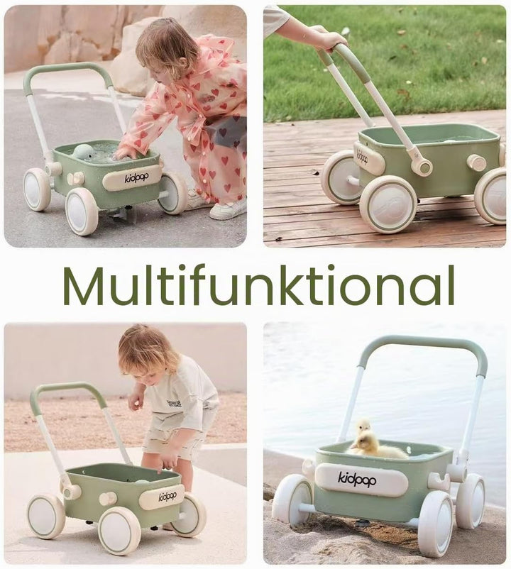 Kidpop PULA Schiebewagen für Babys, Balance-Lauflernwagen für Jungen & Mädchen, ab 7 Monaten bis 3 J