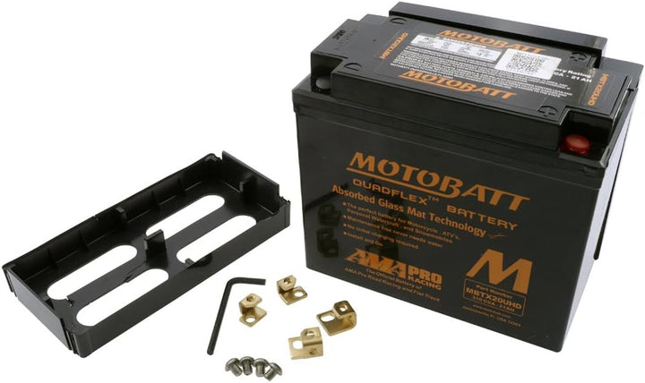 MOTOBATT Batterie 12 V 21 Ah (MBTX20UHD) [wartungsfrei & versiegelt] kompatibel für Harley Davidson