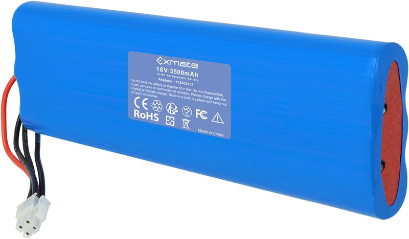 Exmate 18V NiMH 3500mAh Akku kompatibel mit Husqvarna Automower 210AC, 210C, 220AC, 230ACX, 260ACX,