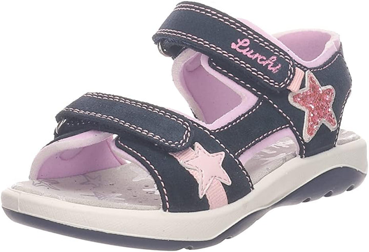 Lurchi Mädchen FiaSandale 27 EU Blau, 27 EU Blau