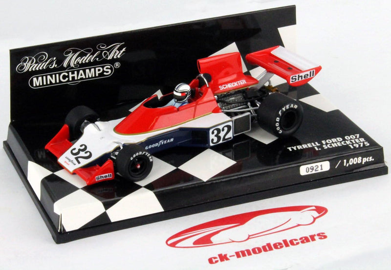 Minichamps I. Scheckter Tyrrell Ford 007 Formel 1 1975 1:43