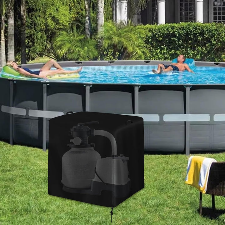 Generisch Abdeckung Für Poolpumpe, Sandfilterpumpenabdeckung, Stoff-Pool-Sandfiltergehäuse, wasserdi