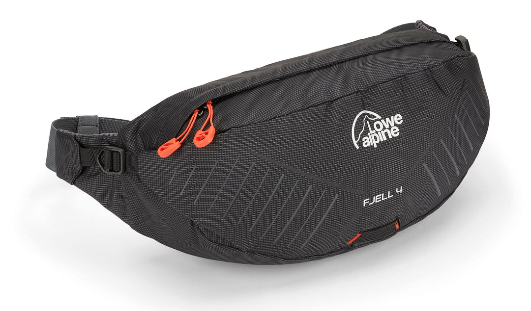 Lowe Alpine Fjell 4 Waistpack - SS23 - Einheitsgrösse Schwarz, Schwarz