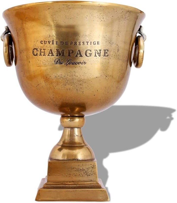vidaXL Champagner-Kühler Pokal Kupfer Braun