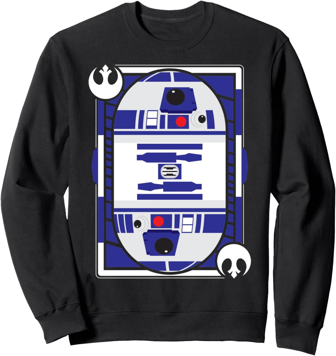 Star Wars R2-D2 Card Portrait Sweatshirt