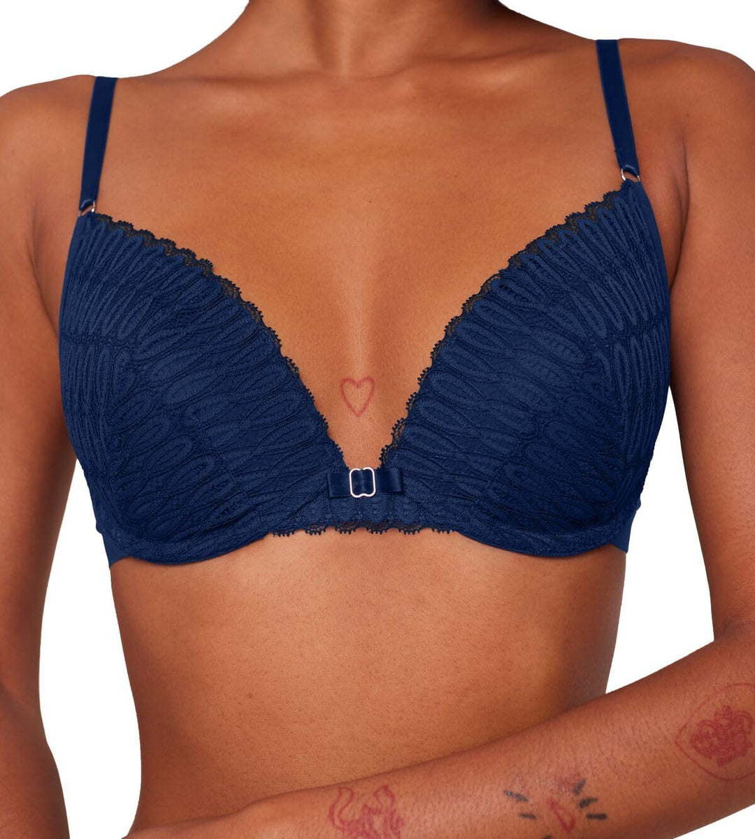 Triumph - Aura Spotlight T - Damen - Push-Up BH - schmale Träger - mit Bügel 70B Deep Water, 70B Dee