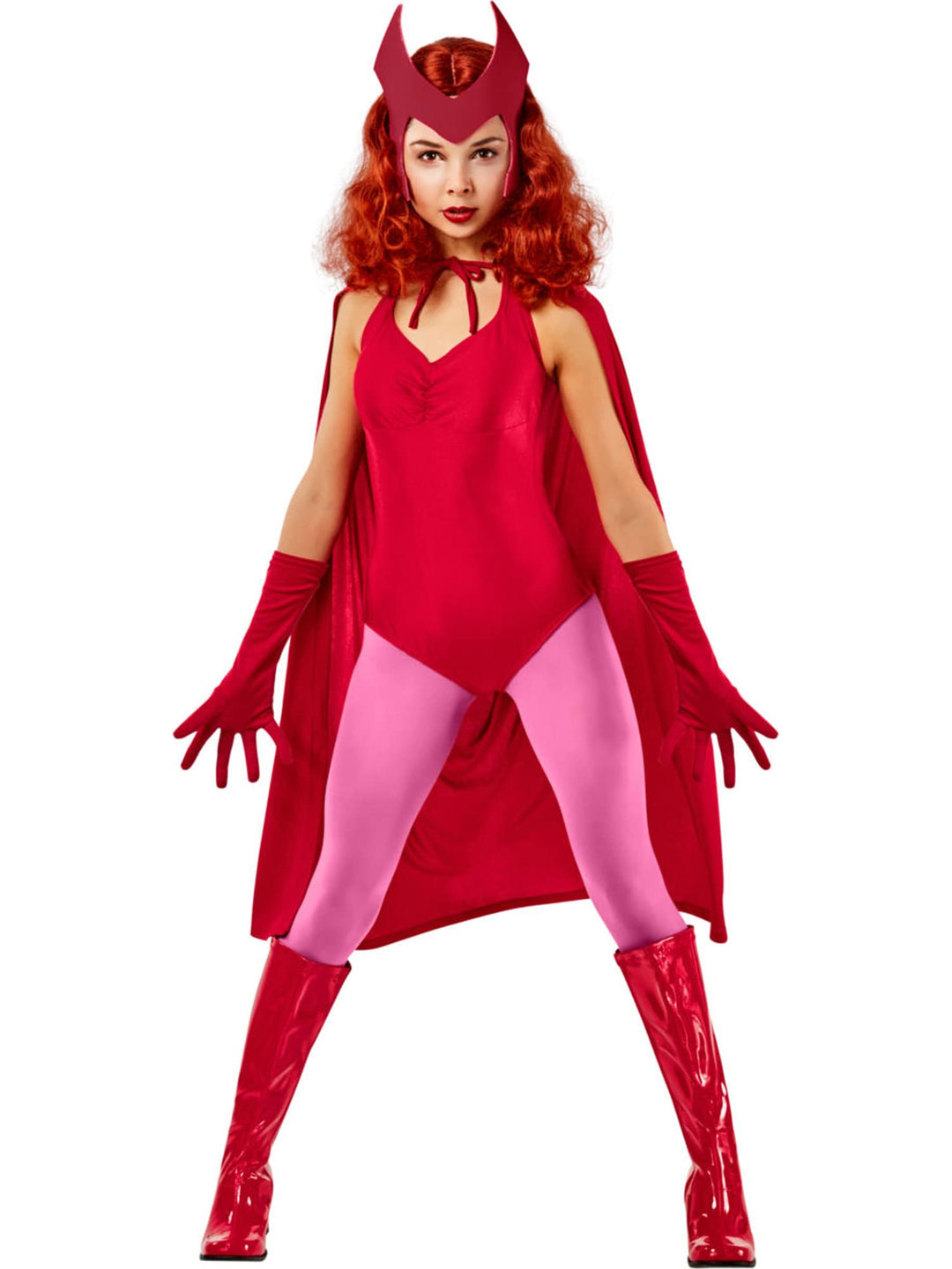 Rubies II Deluxe Scarlet Witch Damen Kostüm, siehe abbildung 36, 36