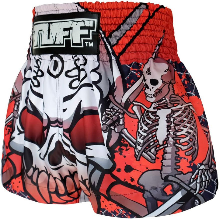 Tuff Sport Boxen, Muay Thai-Shorts, Drachenschädel, Kick, Kampfsport, Training, Fitnessstudio, Kleid