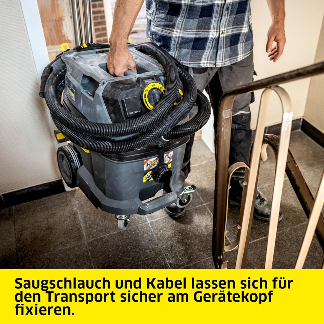 Kärcher Nass-/Trockensauger NT 30/1 Tact Te H, Leistung: max. 1380 W, Kunststoffbehälter: 30 l, Gerä