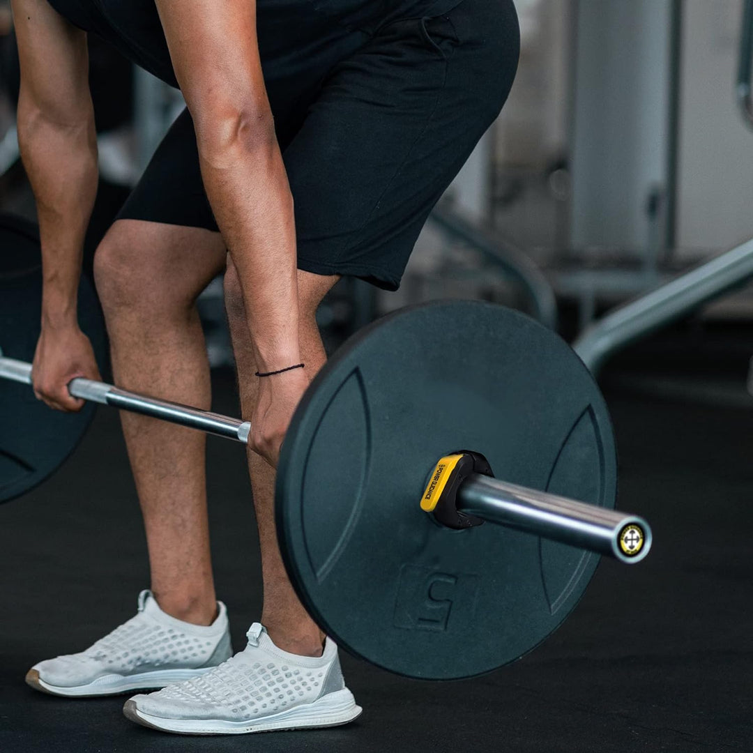 POWER GUIDANCE Hantelverschlüsse Hantel Verschluss, 50MM Langhantel Klemmen Kragen Clips Verriegelun