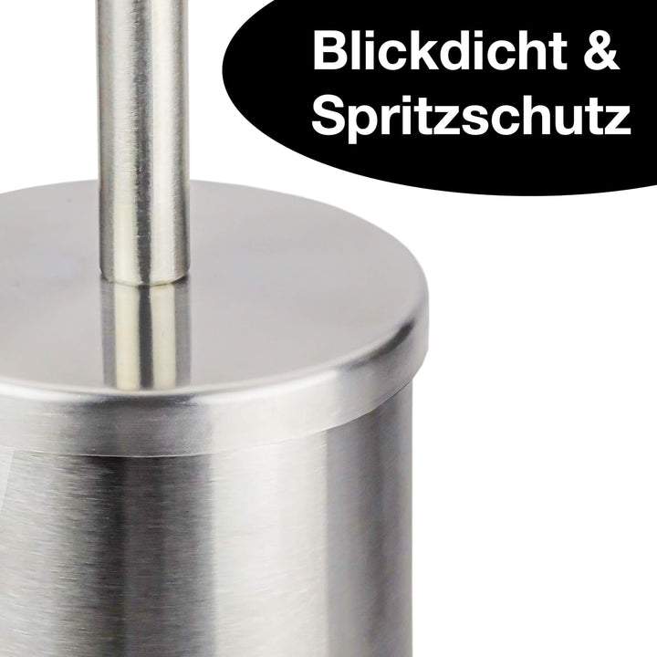BUNDLE Wäschekorb faltbar 2er Set + WC Bürste Silikon Edelstahl