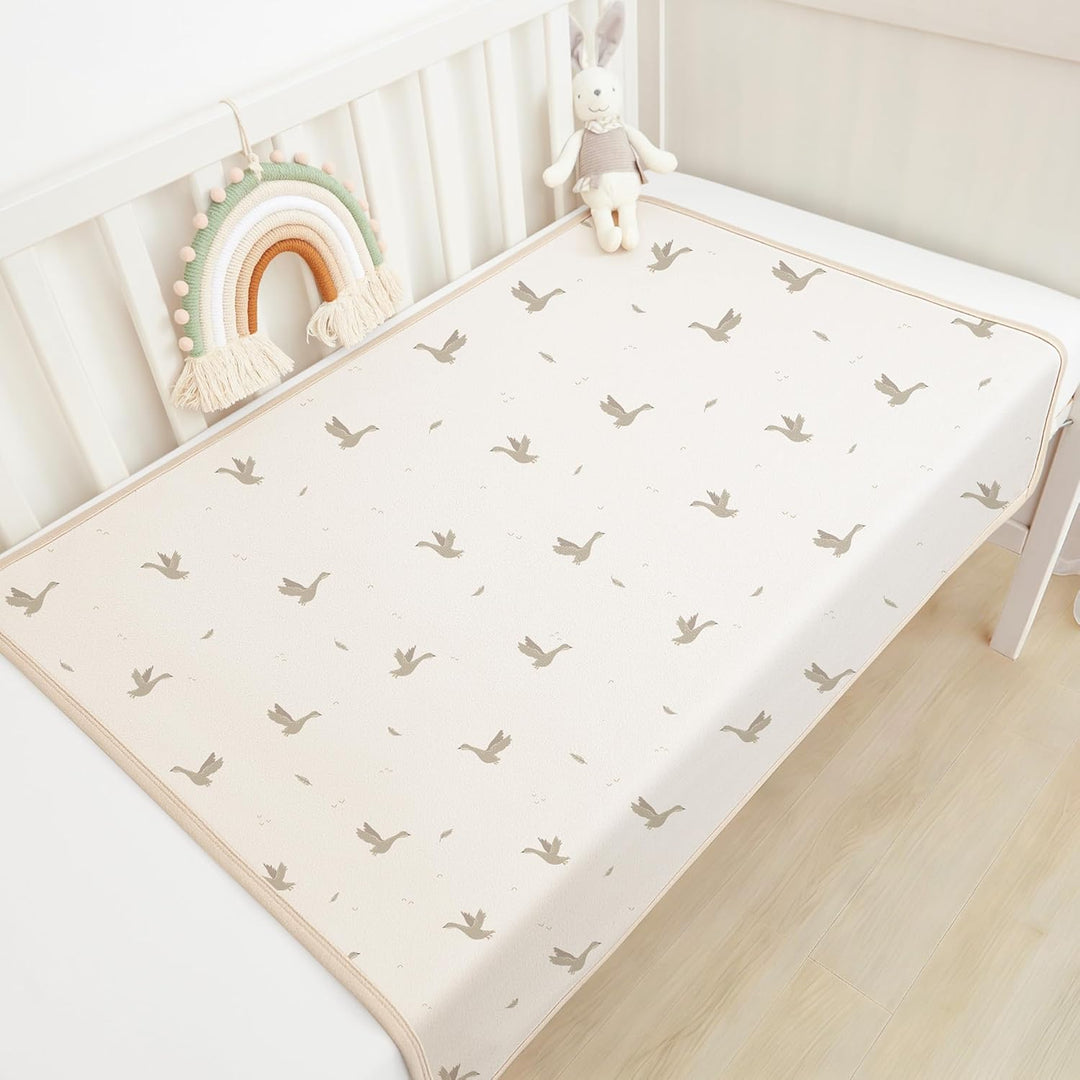 Susurration 2er Pack Bettunterlage Wasserdicht Kinder 75x90 cm Waschbar Matratzenschoner Baby Inkont