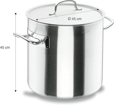 Lacor OLLA R.45 Chef-INOX, Edelstahl, Silber