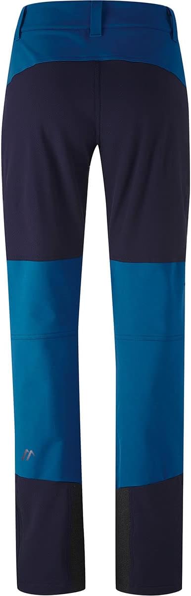 Maier Sports Damen Ofot Hybrid Hose Bergsporthose Skitourenhose 44 Blau, 44 Blau