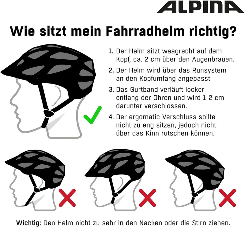 ALPINA KAMLOOP Radhelm schwarz gelb 59-64 cm, 59-64 cm