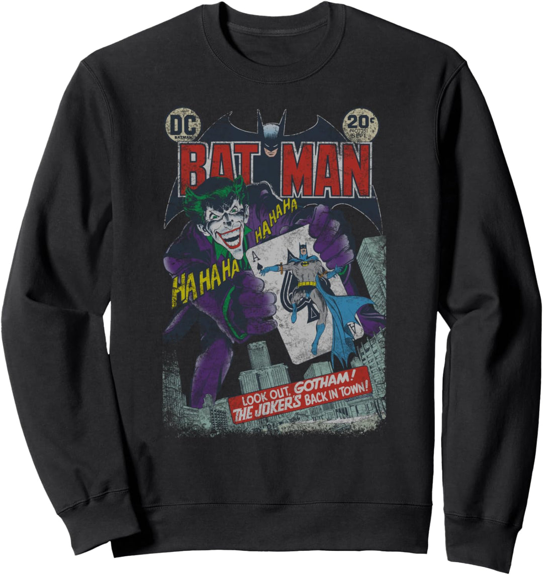 Batman #251 Distressed Laughing Joker Sweatshirt