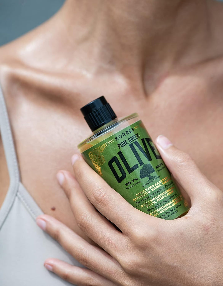 KORRES Olive Nährendes 3in1 Öl für intensive Feuchtigkeit, dermatologisch getestet, vegan, 100 ml Du