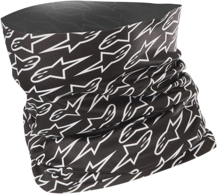 Alpinestars Astars Neck Warmer,Multicolour(Black/White) Motorrad, Motorrad