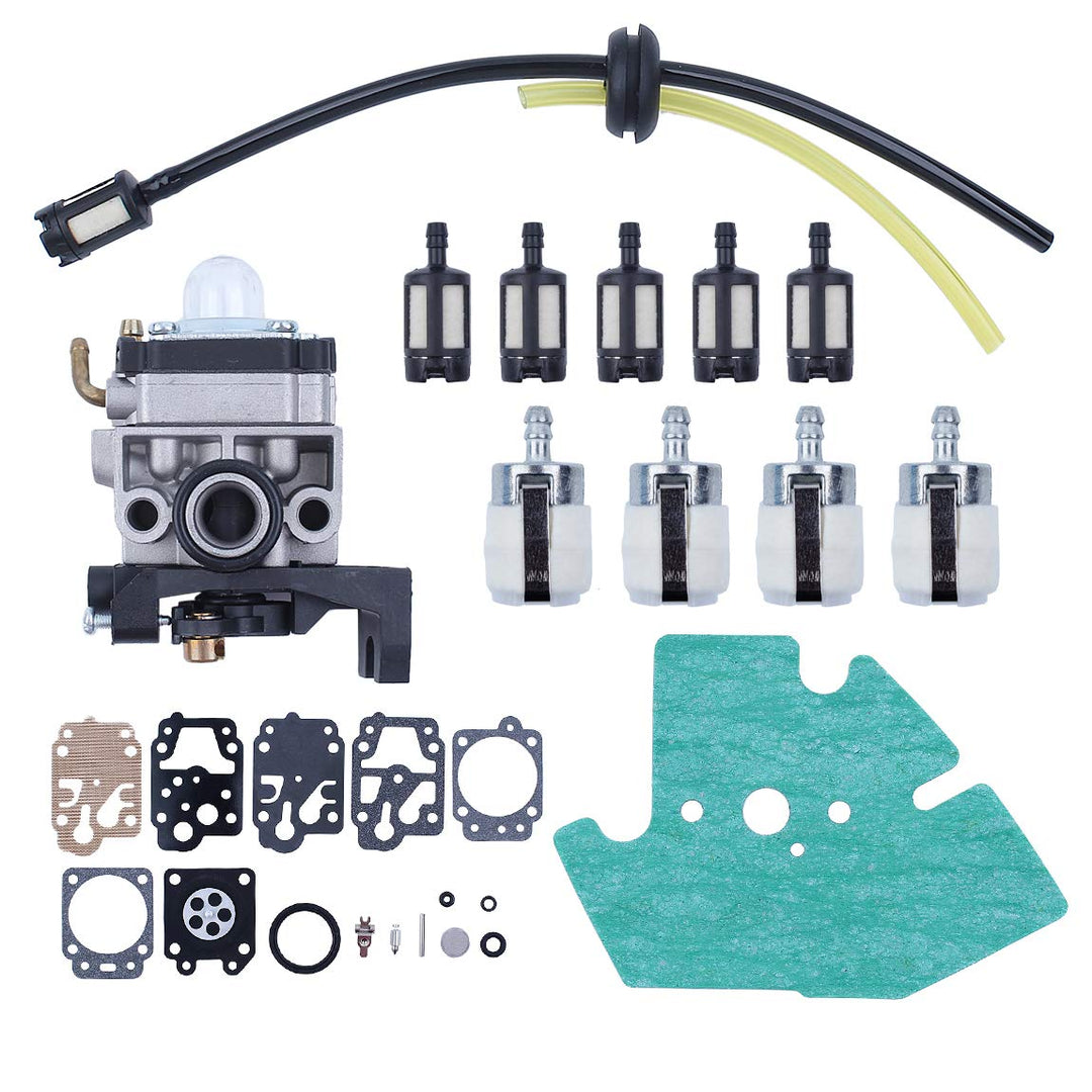 Vergaser Kraftstofffilterleitung Vergaser Membransatz für Honda GX25 GX25N GX25NT FG110 FG110K1 HHT2