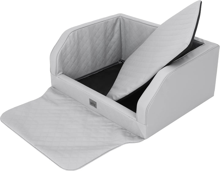 DOGGY Hundeautositz, Hundebox, Hundebett, Transportboxen, Rückbank, Hundedecke, Kofferraum, für gros