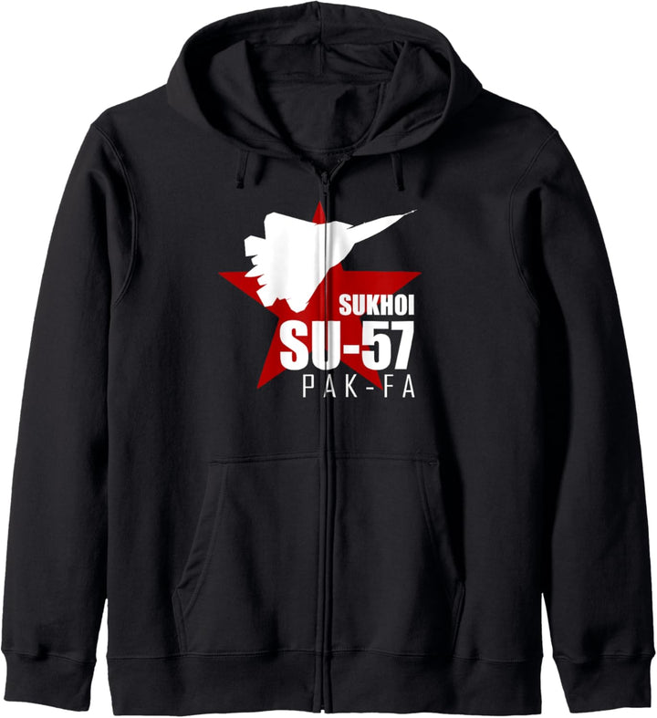 SU-57 PAK FA T-shirt Kapuzenjacke